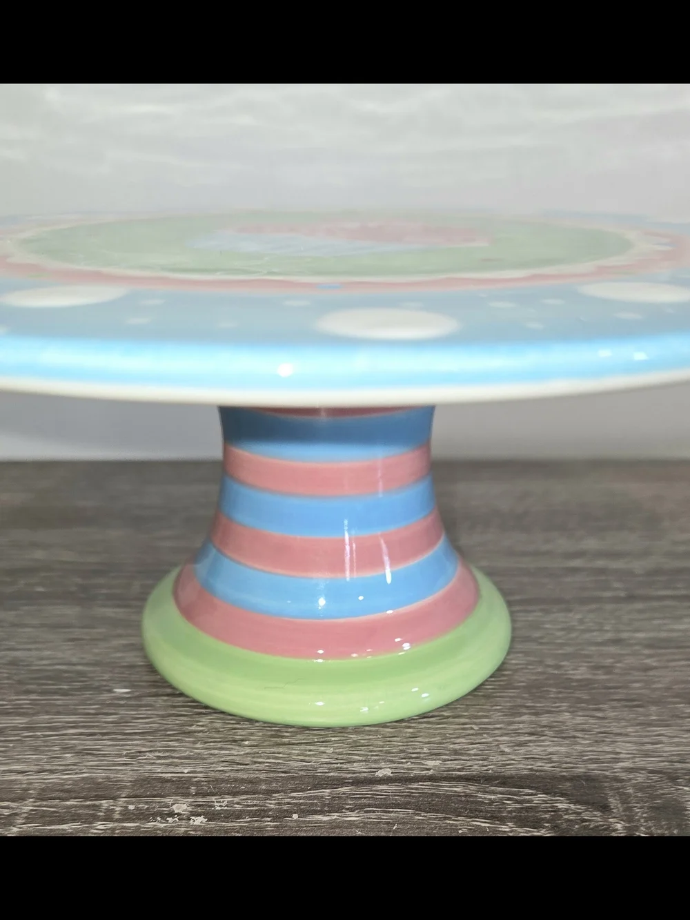 Certified International Cupcake Cake Stand Pedestal Birthday 8